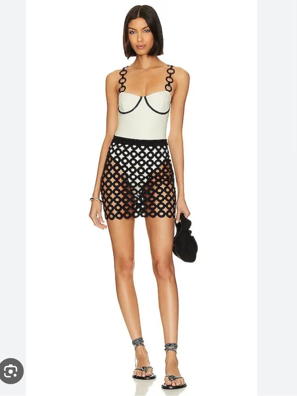 Saudade x Revolve White Night One Piece in White size XS